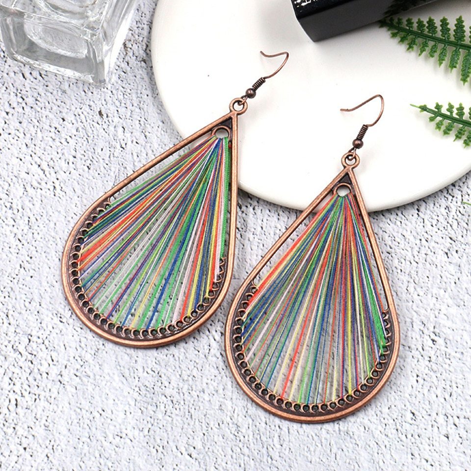 Boucles d'Oreilles en forme de goutte