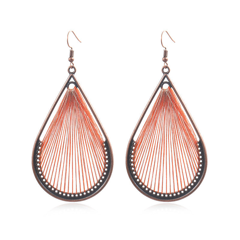 Boucles d'Oreilles en forme de goutte