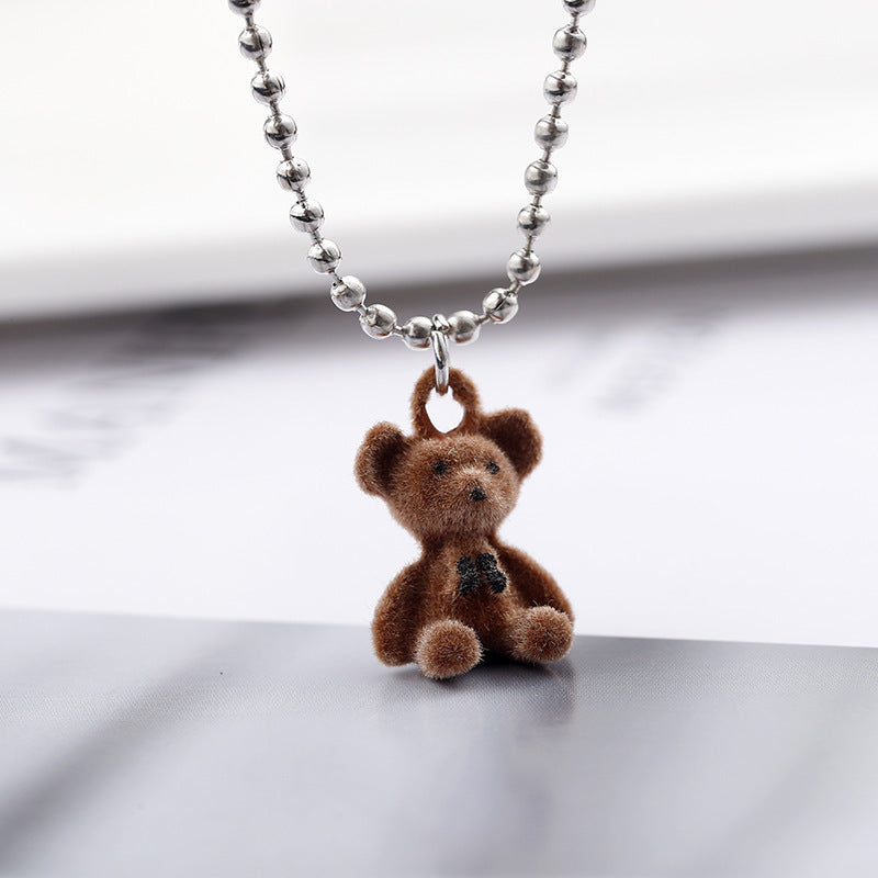 Collier Ours en Peluche